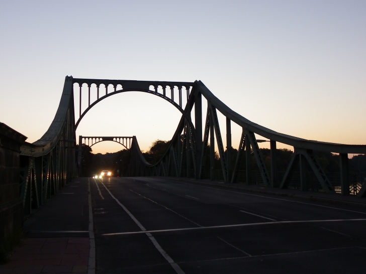 Glienicke Bridge near Berlin, Germany. Photo taken in October 2015